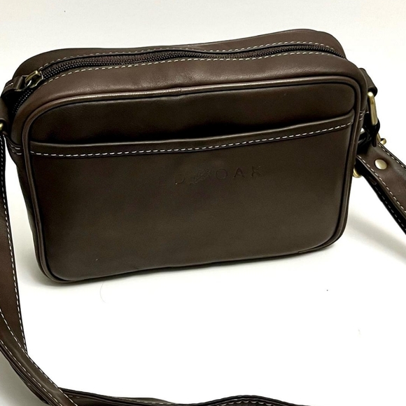 Brown (Camera) bag full grain leather - Picture 3 of 8